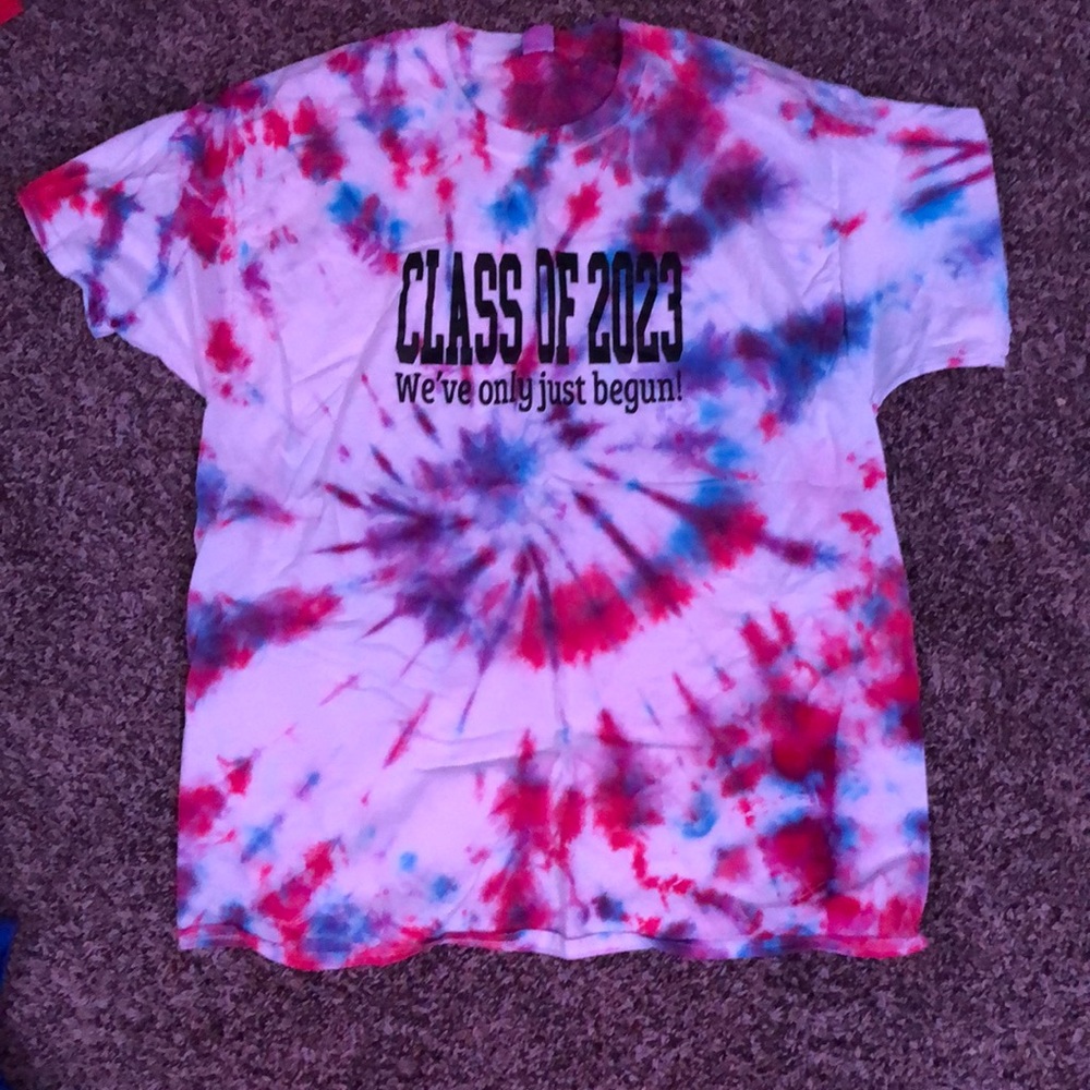 Personally tie died Class of 2023 Hanes T-Shirt